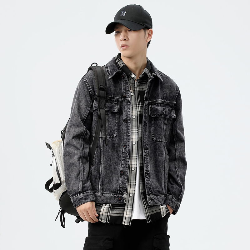 جاكيت دينيم رجالي بجيوب للعمل، - مراجعة Streetwear Brand For Men وسعره