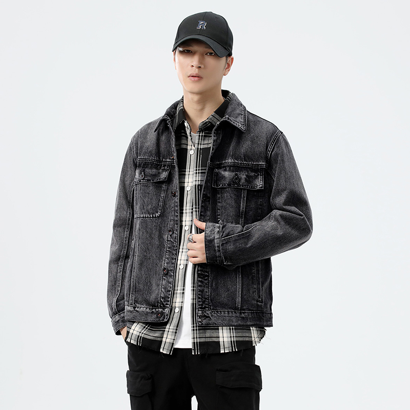 جاكيت دينيم رجالي بجيوب للعمل، - مراجعة Streetwear Brand For Men وسعره